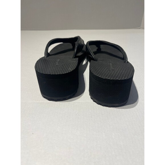 Speedo Black Wedge Sandals Size 8 - Picture 4 of 8